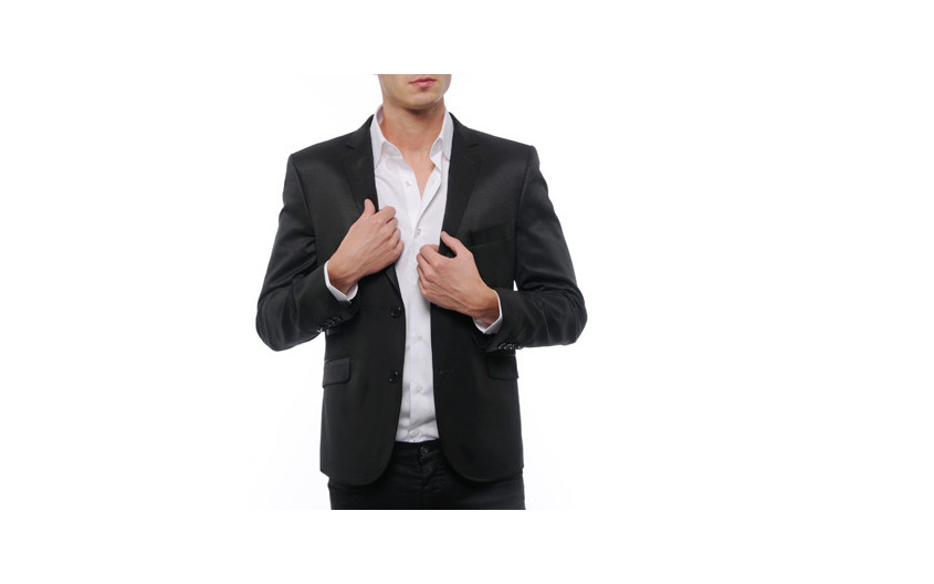 Veste Cintrée Black Baxter