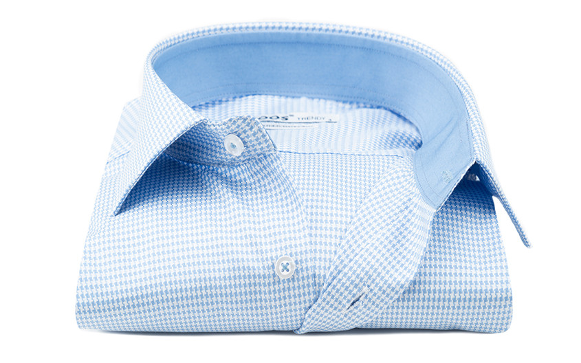 Chemise Non Cintrée pied de...