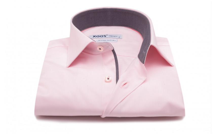 Chemise homme rose doublure...