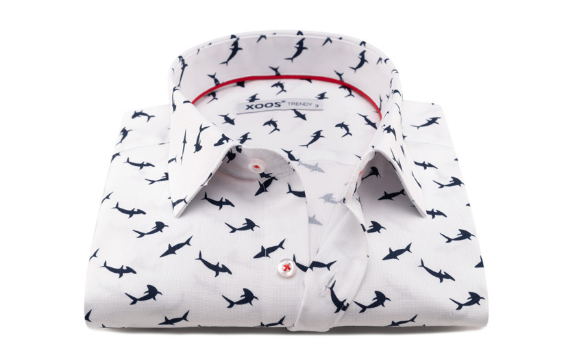 Chemise imprimé sharks