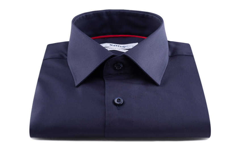 Chemise navy galon rouge...