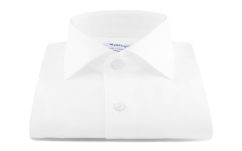 Chemise blanche col Italien