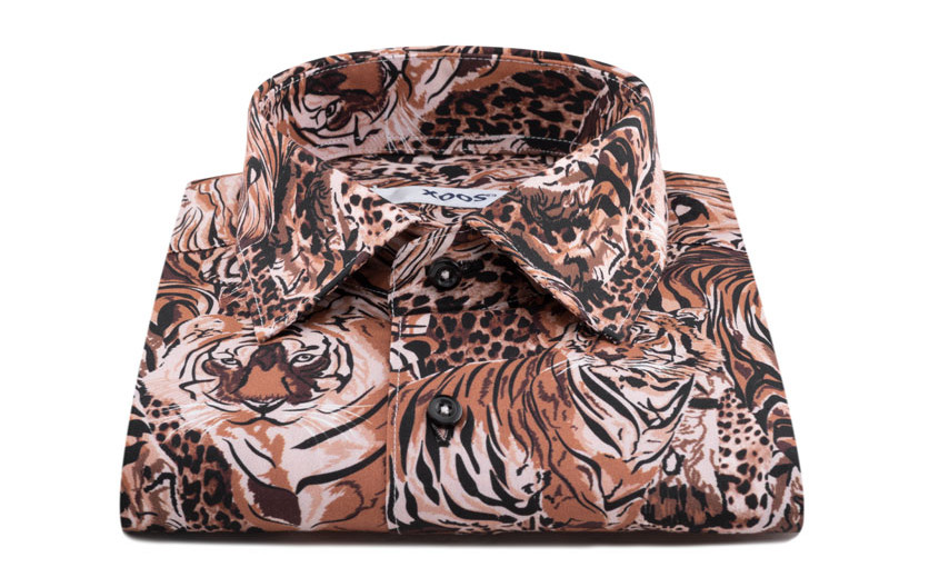 Chemise tiger print