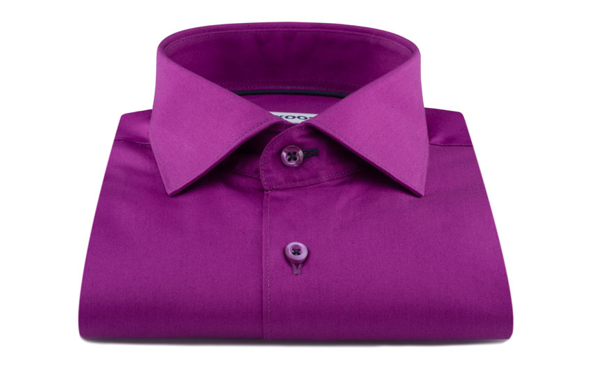 Chemise Fuschia et galon...