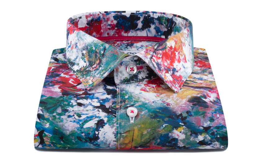 Chemise splash paint