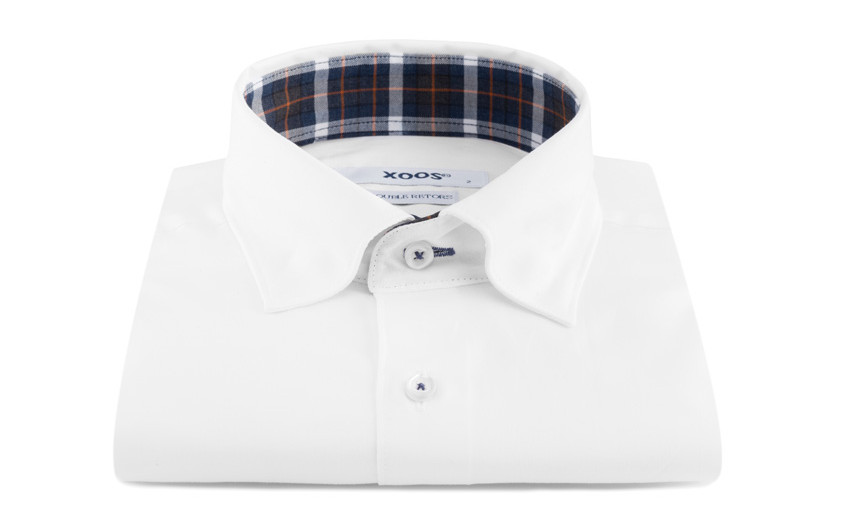 Chemise blanche à coudières...