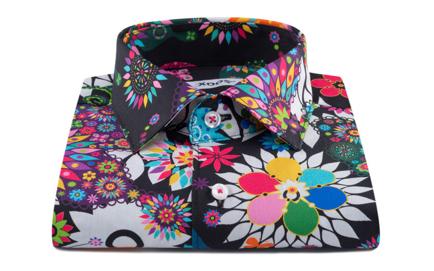 Chemise NON CINTRÉE pop funk