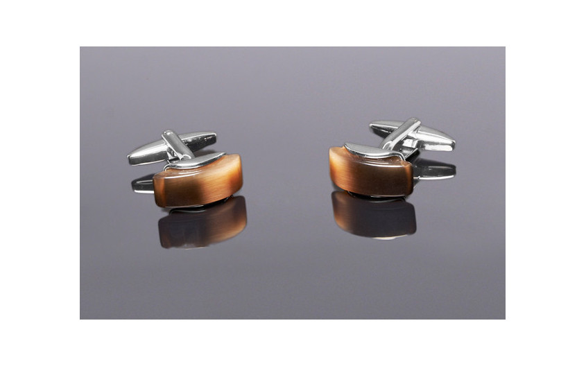 Boutons de manchette Amber...