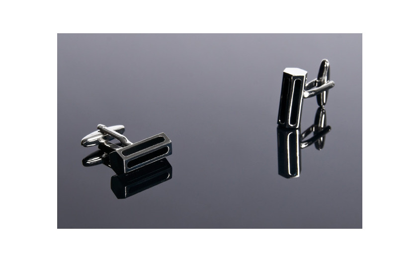 Boutons de manchette Black...