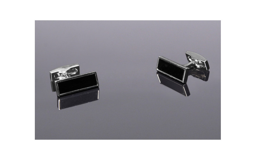 Boutons de manchette Black...