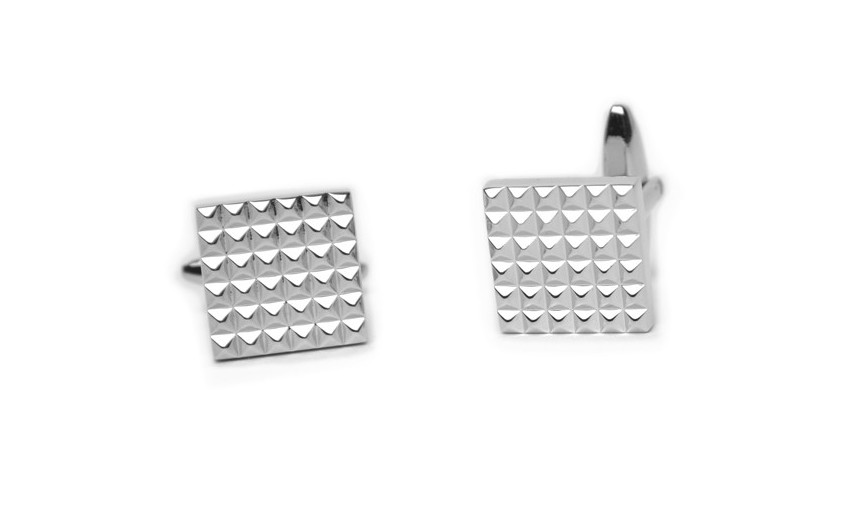Boutons de manchette Silver...