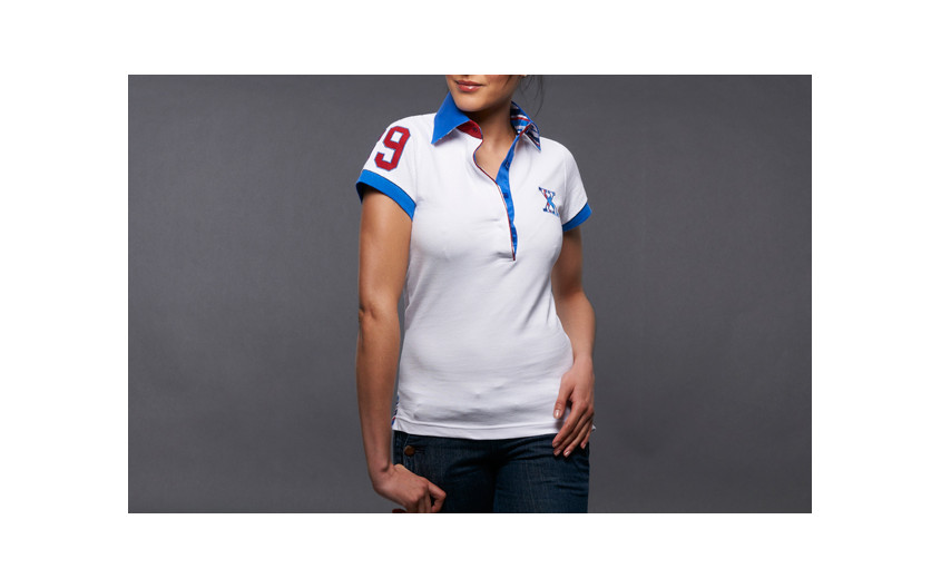 Polo femme manches courtes...