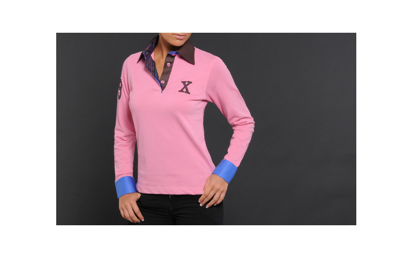Polo Femme Manches Longues...