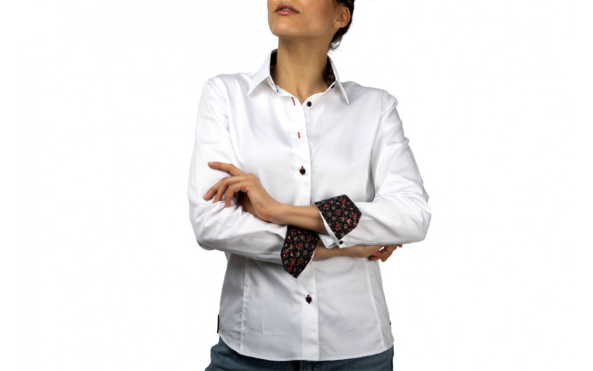 Chemisier femme blanc...